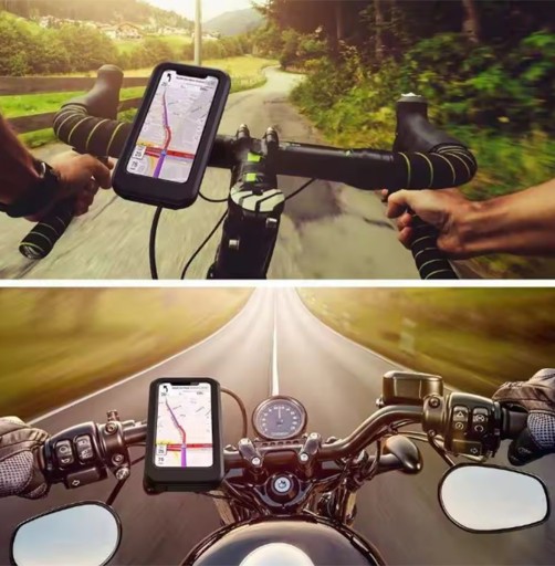 DRŽIAK NA BICYKEL PRE TELEFÓN SMARTFÓN NA RIADITEĽKU VODOtesný MAGNET RW35