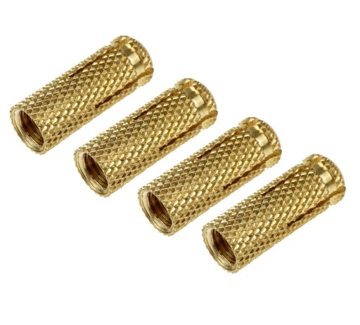 1x Mosadzná rozperná objímková kotva m8 x 28 mm