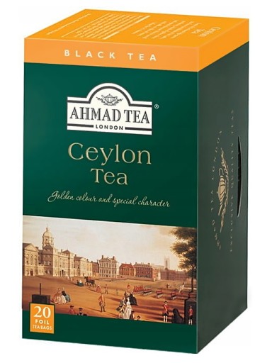 CEYLON Cejlónsky čaj AHMAD 20 obálok