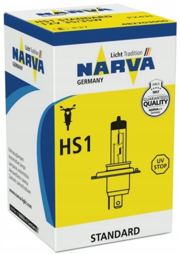 NARVA HS1 ŽIAROVKA NA MOTOKÚTER 12V 35/35W