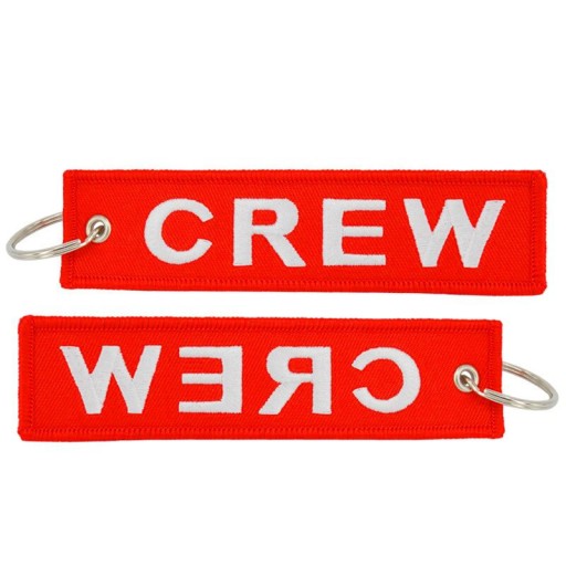 CREW kľúčenka Crew červený prívesok na kľúče