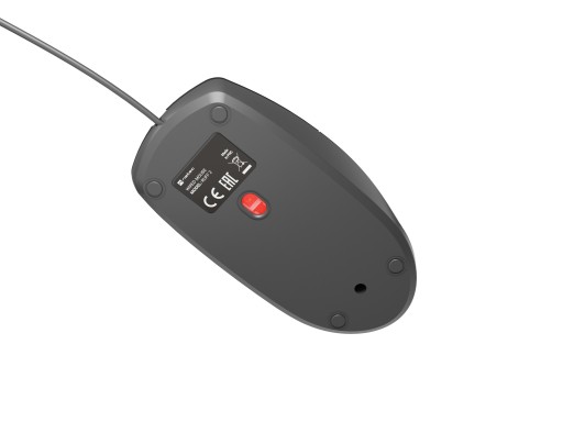 Natec RUFF PLUS 1200 DPI drôtová myš, čierna