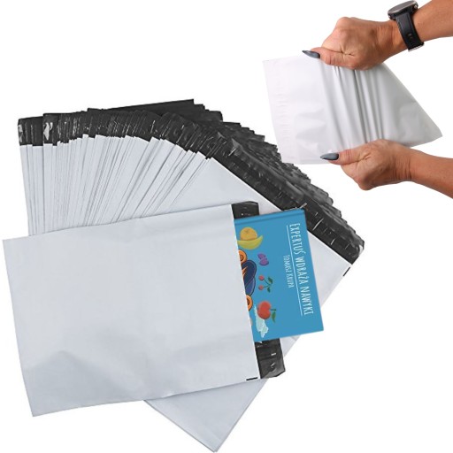 50ks KURIÉR BALENIA FÓLIE OBÁLKY FÓLIE 170X300 SILNÉ LEPIVO FÓLIE PEVNÉ