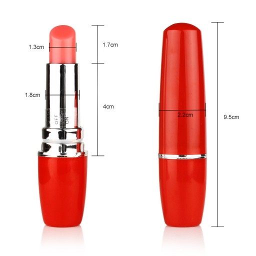 MINI VIBRATOR RUŽ NA RUŽ DISKRÉTNY MASÁŽER