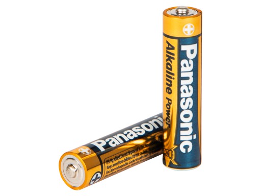4X VÝKONNÉ ALKALICKÉ BATÉRIE PANASONIC AAA R3 PRSTY DIAĽKOVÉ OVLÁDANIE HRAČKY