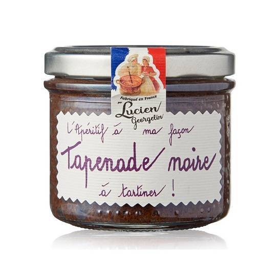 Lucien Georgelin Tapenade pasta z čiernych olív 100g