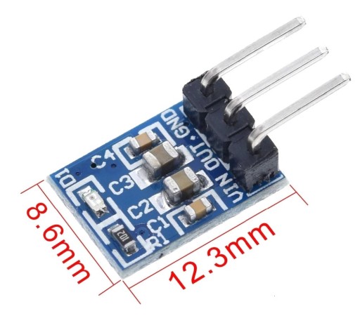 561 Mini 3,3V modul stabilizátora napätia