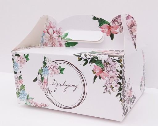 CAKE BOX ZA POĎAKOVANIE ZA SVADOBNÝCH HOSTÍ