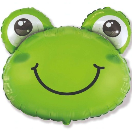Fóliový BALÓN GREEN FROG balónik ZVIERATKA žaba