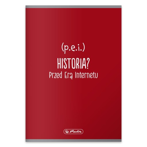 Zápisník histórie A5 s kockovaným vzorom a hárkom Herlitz, 60 listov