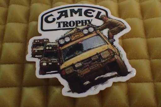 NÁLEPKA ŤAVÍ TROPHY DAKAR 8,2 x 8,6 cm