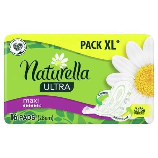 Naturella ultra maxi Camomile hygienické vložky 16 ks.