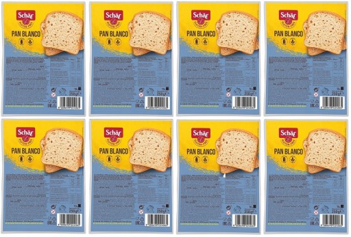 Pan Blanco - BEZSKLENENÝ biely chlieb. 250 g
