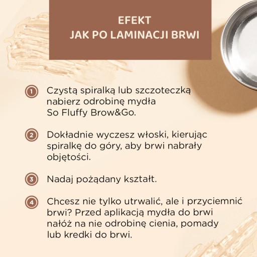 Mydlo na obočie Eveline Cosmetics Brow & Go
