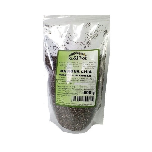 CHIA SEEDS 500G ŠPANIELSKOU ŠALVIOU EARS-POL HIT!