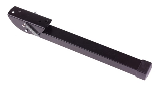 PODPORA GARÁŽOVÝCH BRÁN PEVNÝ PROFIL 300x30x20 mm ČIERNA NOHA