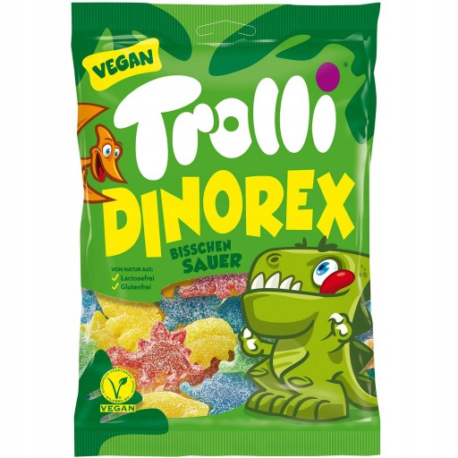 TROLLI DINOREX 100g - vegetariánske želé