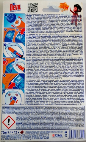 DR. Devil - Gél na osvieženie WC - Tropic Fruit