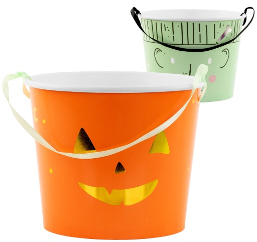 HALLOWEENSKÉ VEDRÁ NA CUKROVINKY-2 KUSY MIX-2935