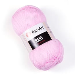 Priadza YarnArt Baby 649 / púdrová ružová