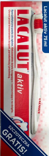 LACALUT AKTIV ZUBNÁ PASTA 75 ML KEF