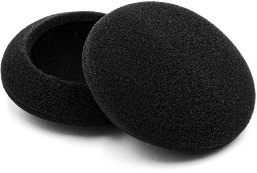 NÁUŠNÉ PODUŠKY HUBOVÉ VANKÚŠE PENOVÉ PRE SLÚCHADLÁ 75MM 7,5CM KVALITA