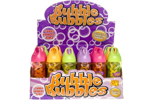 Fúkané mydlové bubliny 100 ml, mix farieb
