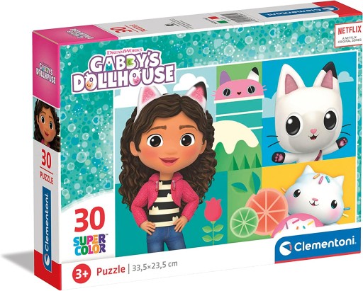 PUZZLE 30 MAČIACI DOM GABI Gabi a Panduś puzzle pre deti +3 roky