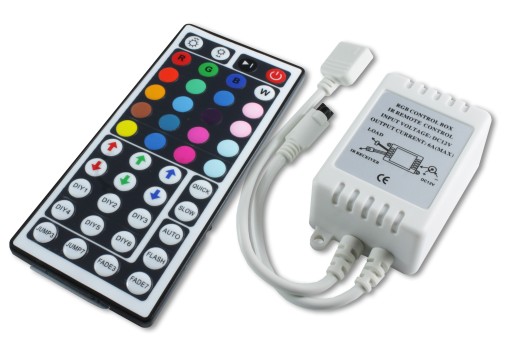 RGB PILOT ovládač pre 12V IR LED pásy