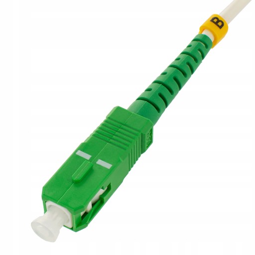 Prepojovací kábel z optických vlákien SM 9/125 SC-SC APC FTTH 20m