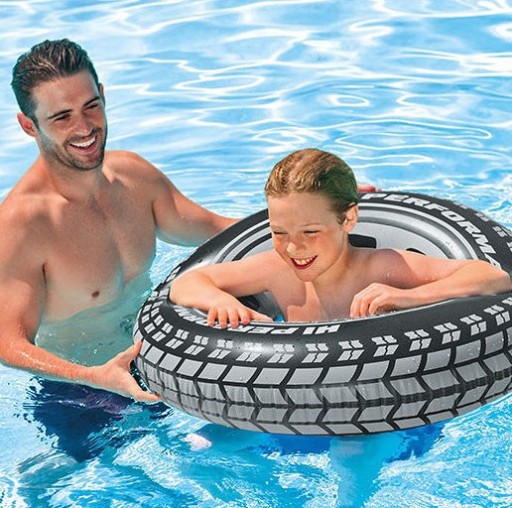 INTEX KOLESO NAFUKOVACÍ KRUH NA PLÁVANIE 91CM