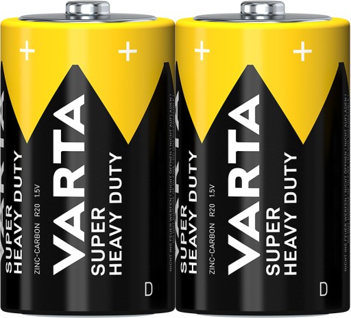 2x batéria R20 D Varta Super Heavy Duty 1,5V UM-1 S2