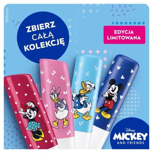NIVEA Disney Caring rúž - The Classic Mickey Mouse - edícia