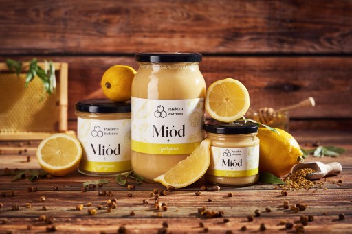 Med s citrónom 240g