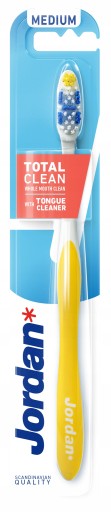 Zubná kefka JORDAN Total Clean strednej veľkosti