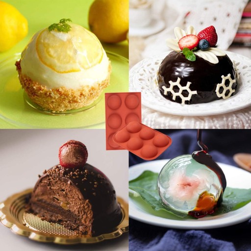 Forma, silikónová forma na pečenie na cupcaky, muffiny a polguľa