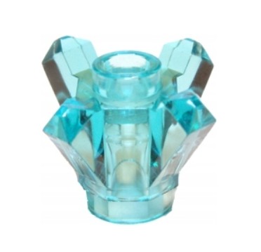 LEGO Diamond Crystal Gem Rock Trans Light Blue 10ks 6248885 11127