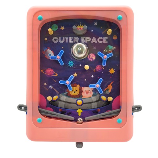ZRUČNOSTNÁ HRA PINBALL ružová FLIPPER