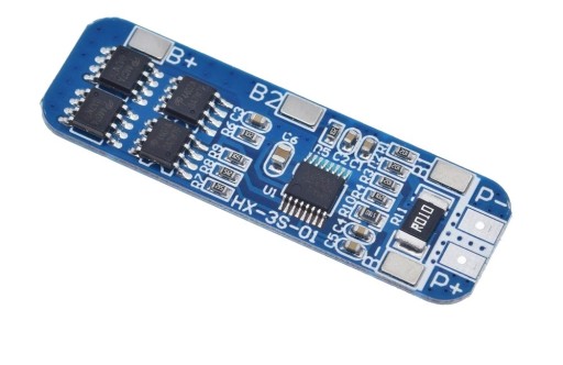306 Li-ion 3S 12,6V 10A 18650 BMS nabíjací modul