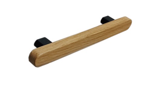Drevená nábytková rúčka z dubu, dĺžka 160mm, rozteč 96mm POĽSKÝ VÝROBCA
