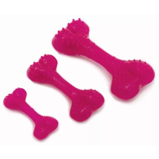 COMFY TOY MINT DENTAL KOST RUŽOVÁ 16,5 cm