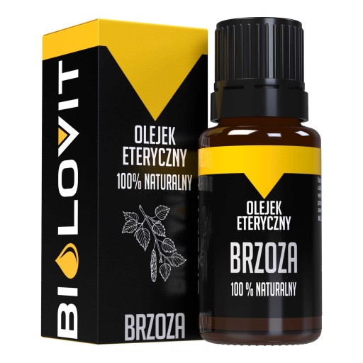 Brezový esenciálny olej Brezová prírodná vôňa svieža 10 ml