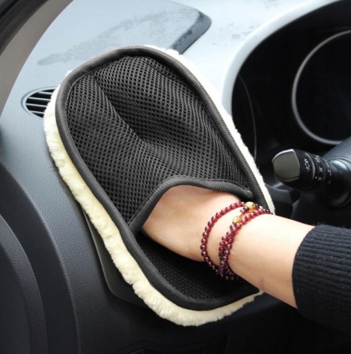 RUKAVICE NA UMÝVANIE A LEŠTENIE VLNY NÁTEROV AUTOSKIEN