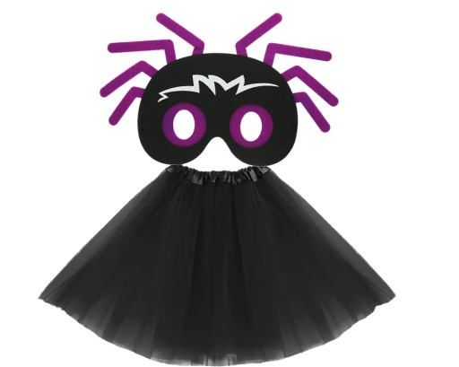 tylová tutu sukňa pre dievčatá HNEDÝ OUTFIT 40CM