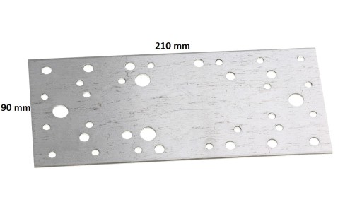 STAVEBNÝ PLOCHÝ KONEKTOR 210 x 90 mm UHOL