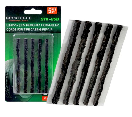 Opravná sada pre PNEUMATIKY Opravné šnúry ROPE 5 ks Ø6mmx4