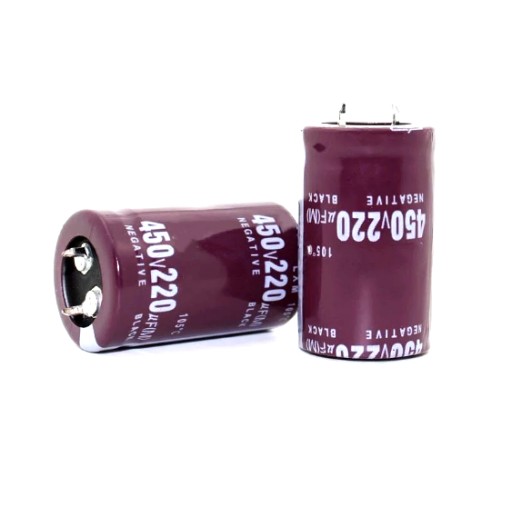KONDENZÁTOR 220UF 450V Ø20x45mm 10% NIPPON