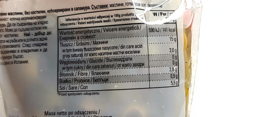 Olivy Hutesa 180 g