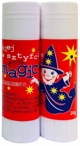 MAGIC školské knihárske lepidlo, bezfarebné, silné, 20g