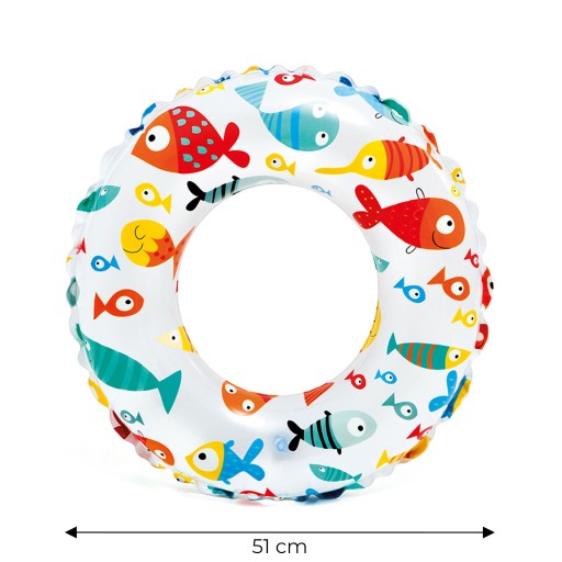 INTEX KOLESKO NAFUKOVACIE MALÉ 51 CM PRE DETI NA BAZÉN 59230 NP